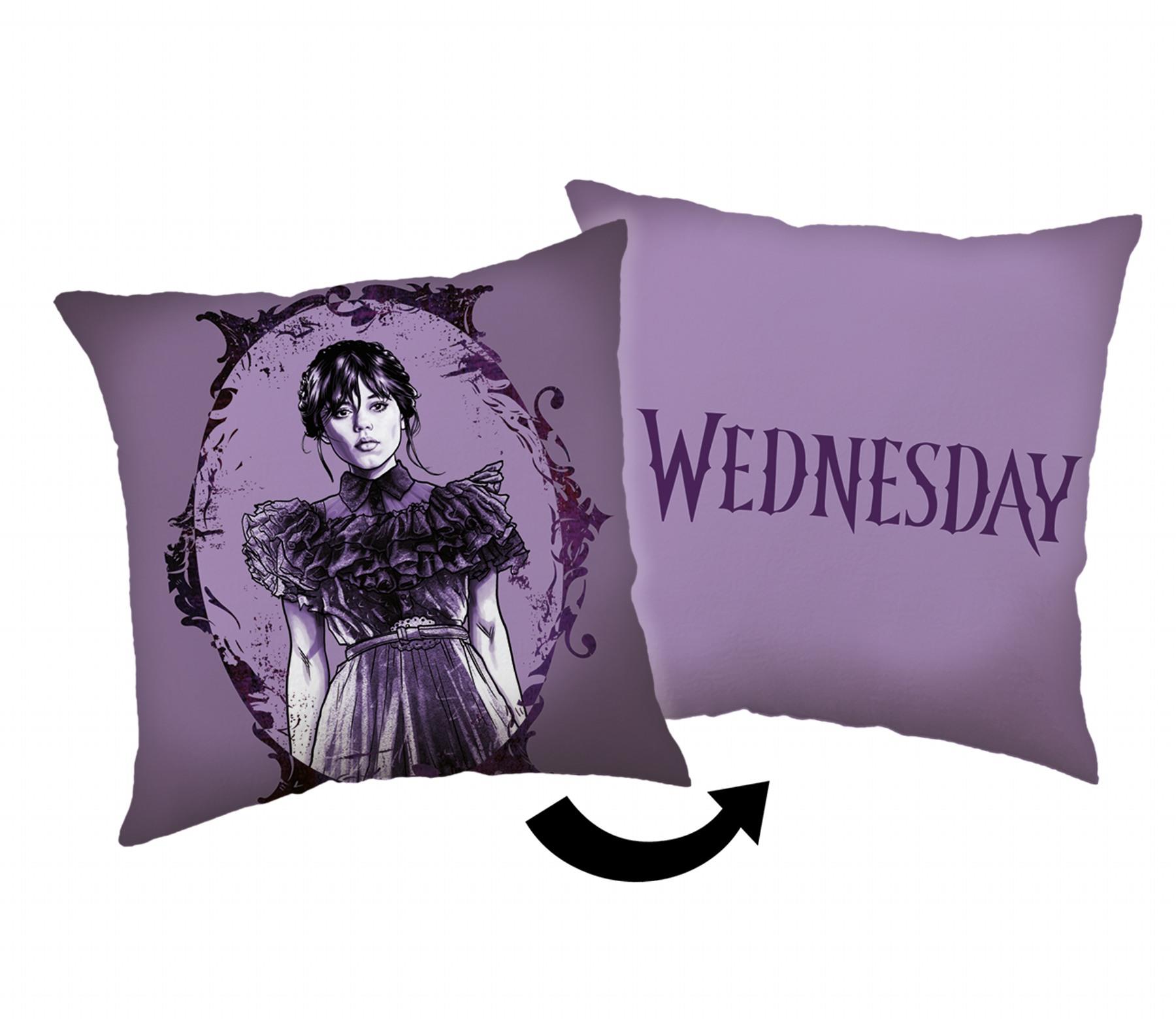 Jerry Fabrics Polštářek Wednesday Purple 40 × 40 cm