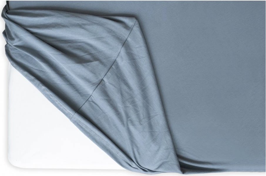HEDDA Jersey Lycra premium prostěradlo antracit, 90 × 200 cm