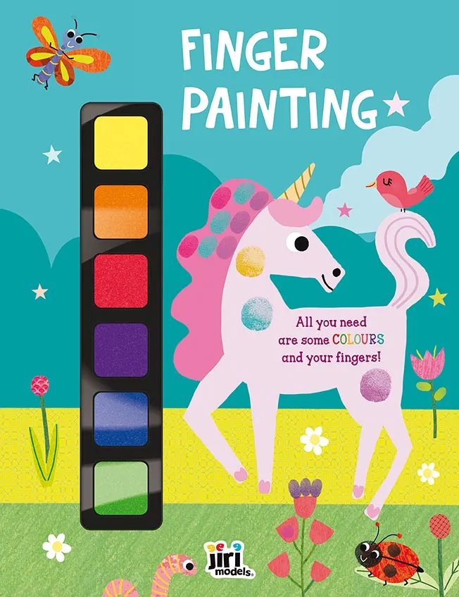 Finger painting Unicorn