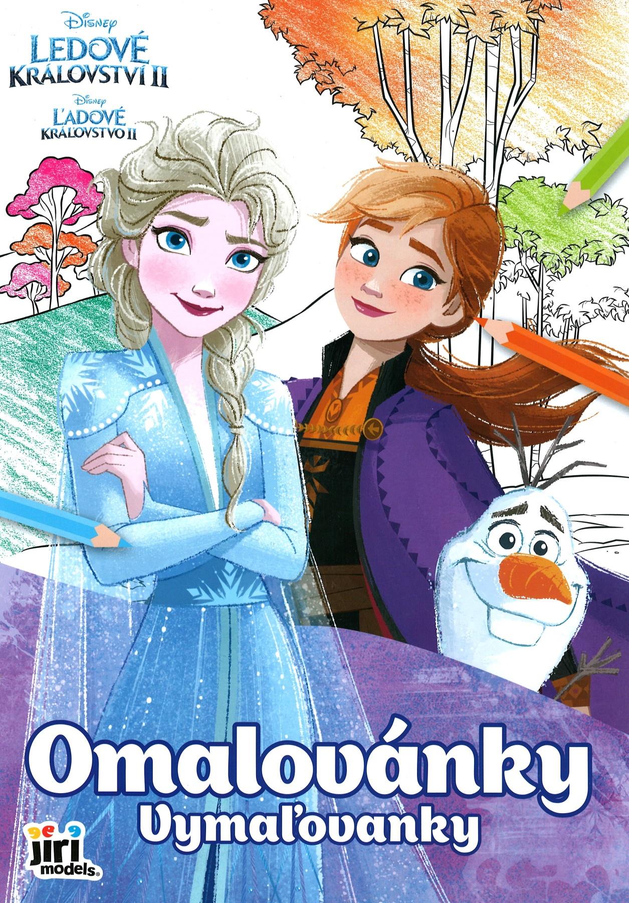 Omalovánky A4 Ledové království