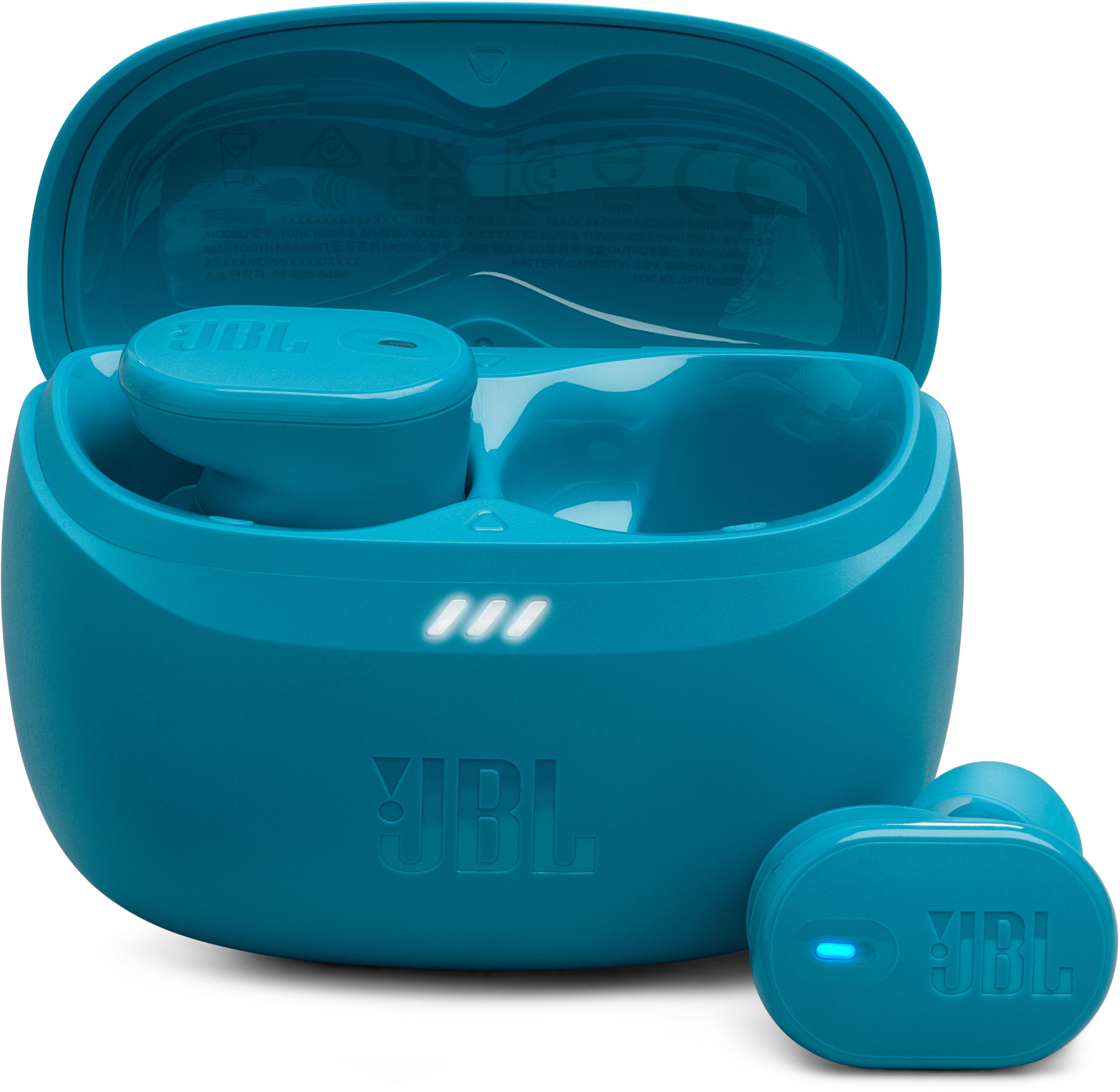 JBL Tune Buds 2 tyrkysová