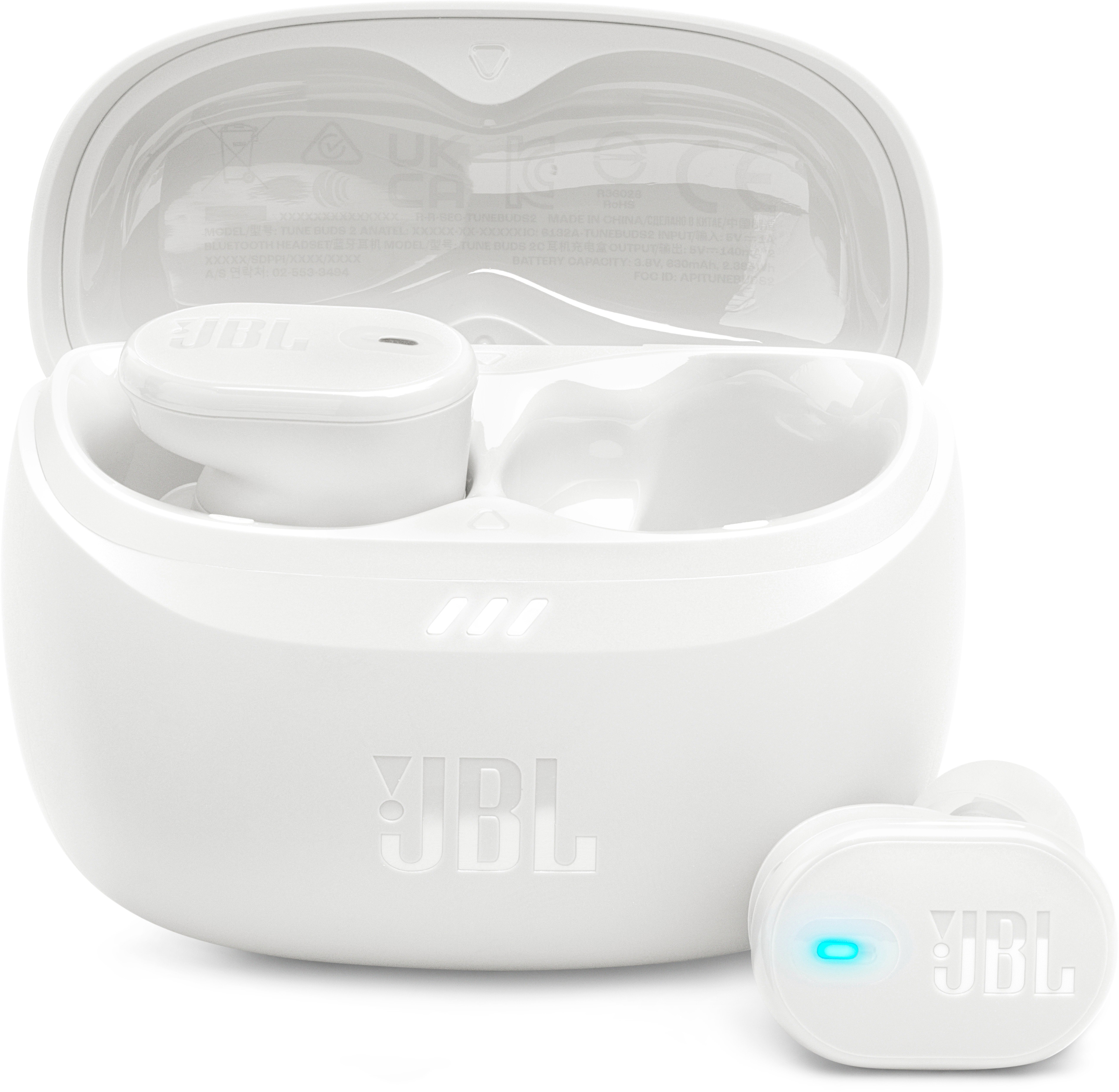JBL Tune Buds 2 bílá