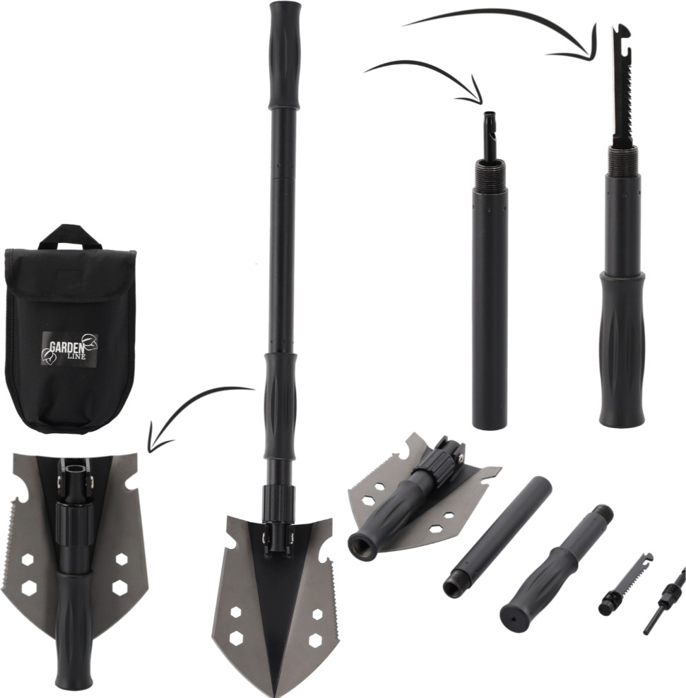 Garden Line Multifunkční outdoorová lopatka 9v1