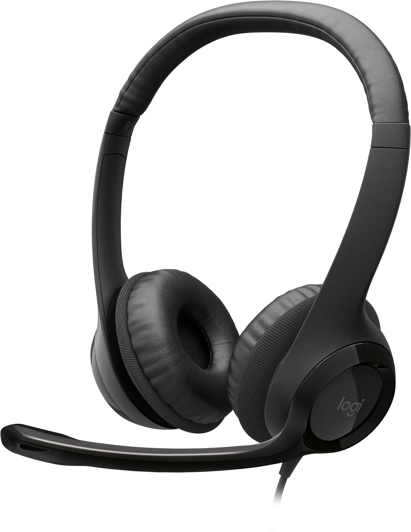 Logitech USB Headset H390 černý