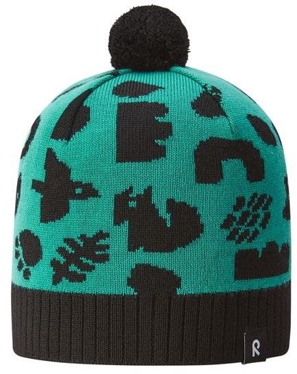 Reima dětská zimní čepice Kuviot Dark Aqua - 48/50 cm