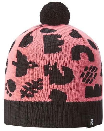 Reima dívčí zimní čepice Kuviot Pink coral - 48/50 cm