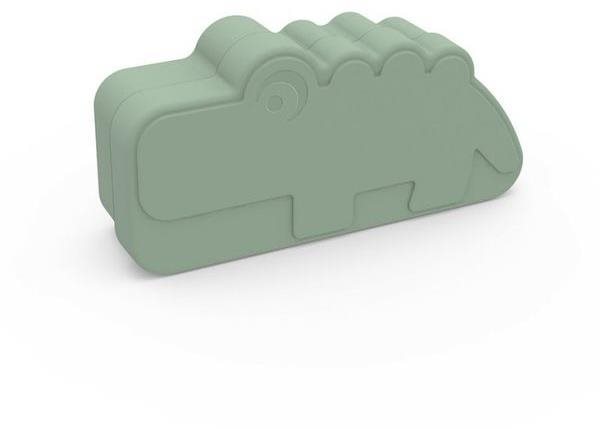 Done by Deer Obědový box Croco - zelený