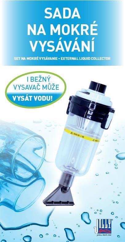 Sada na mokré vysávaní s adaptérem o 32 a 35mm