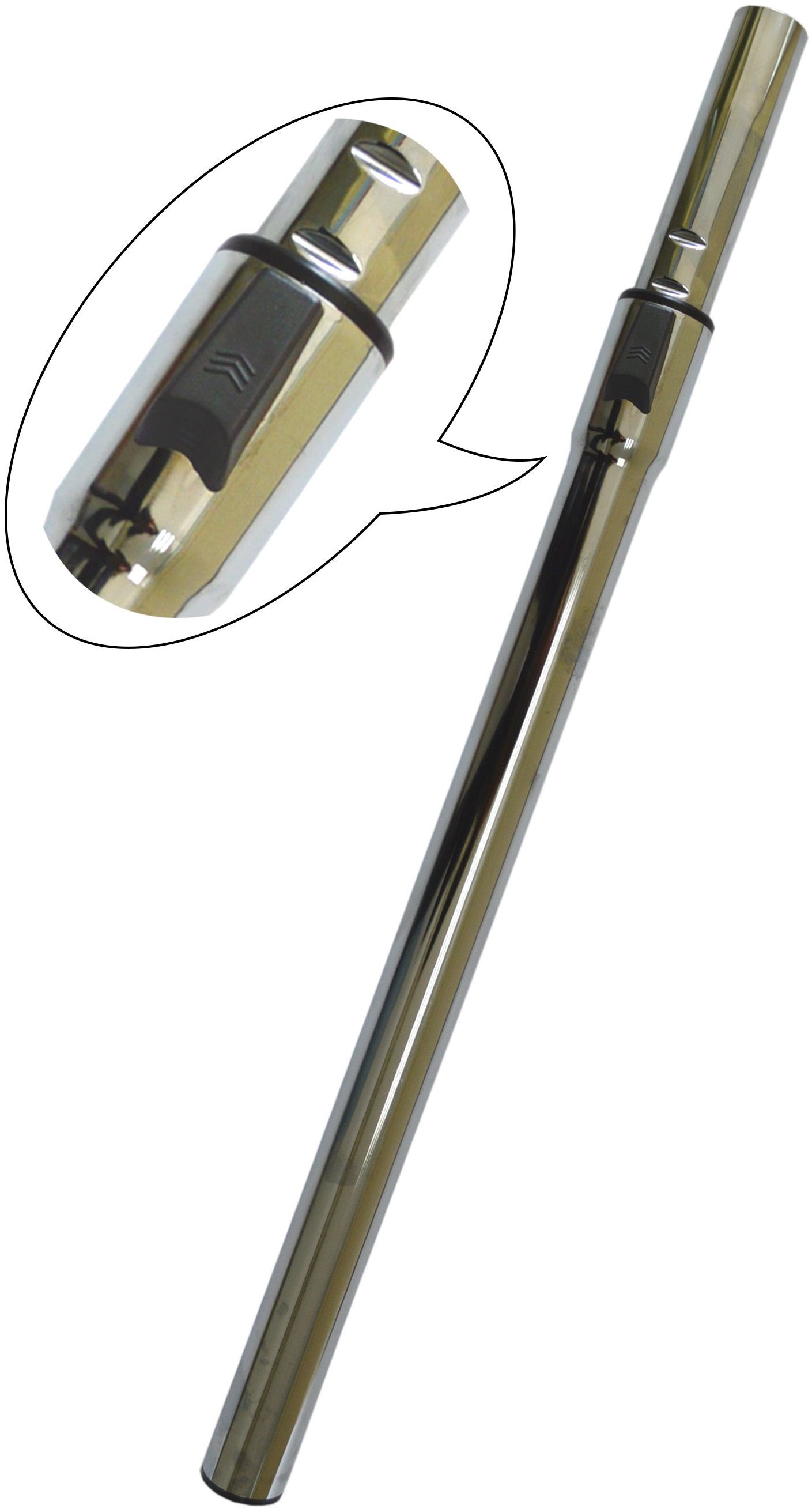 Chromová teleskopická tyč 2 600 - 920 mm