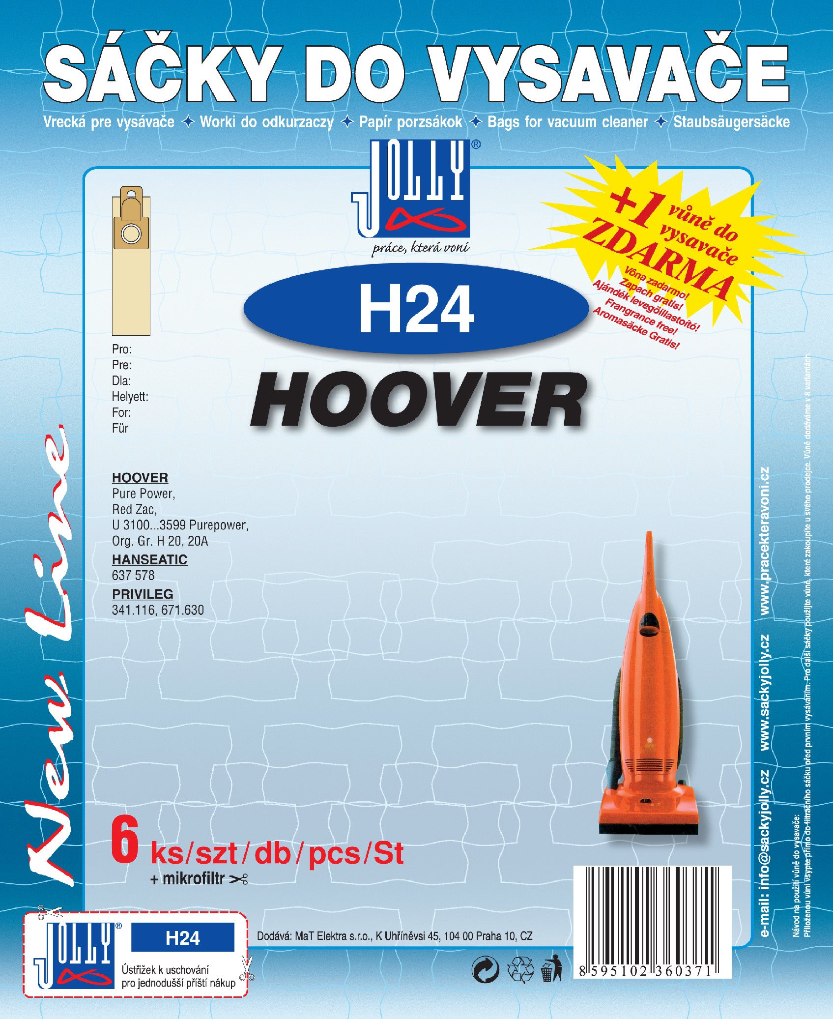 Sáčky do vysavače H24