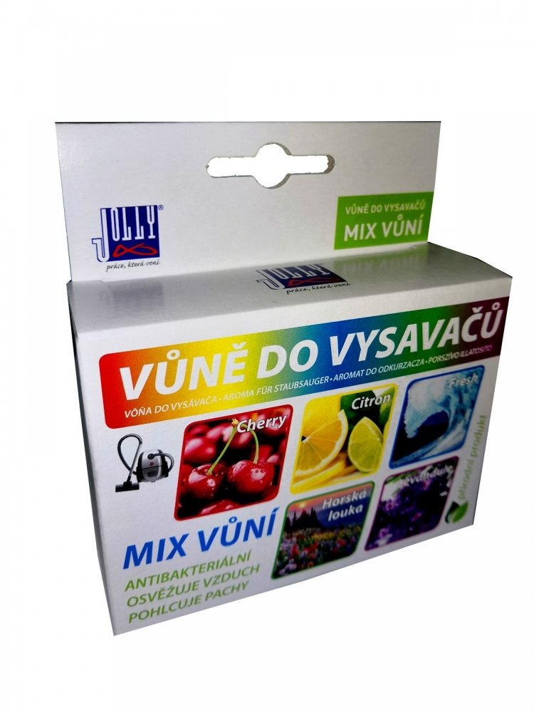 Vůně do vysavače - mix (5 ks) - v balení 5 nejoblíbenějších vůní