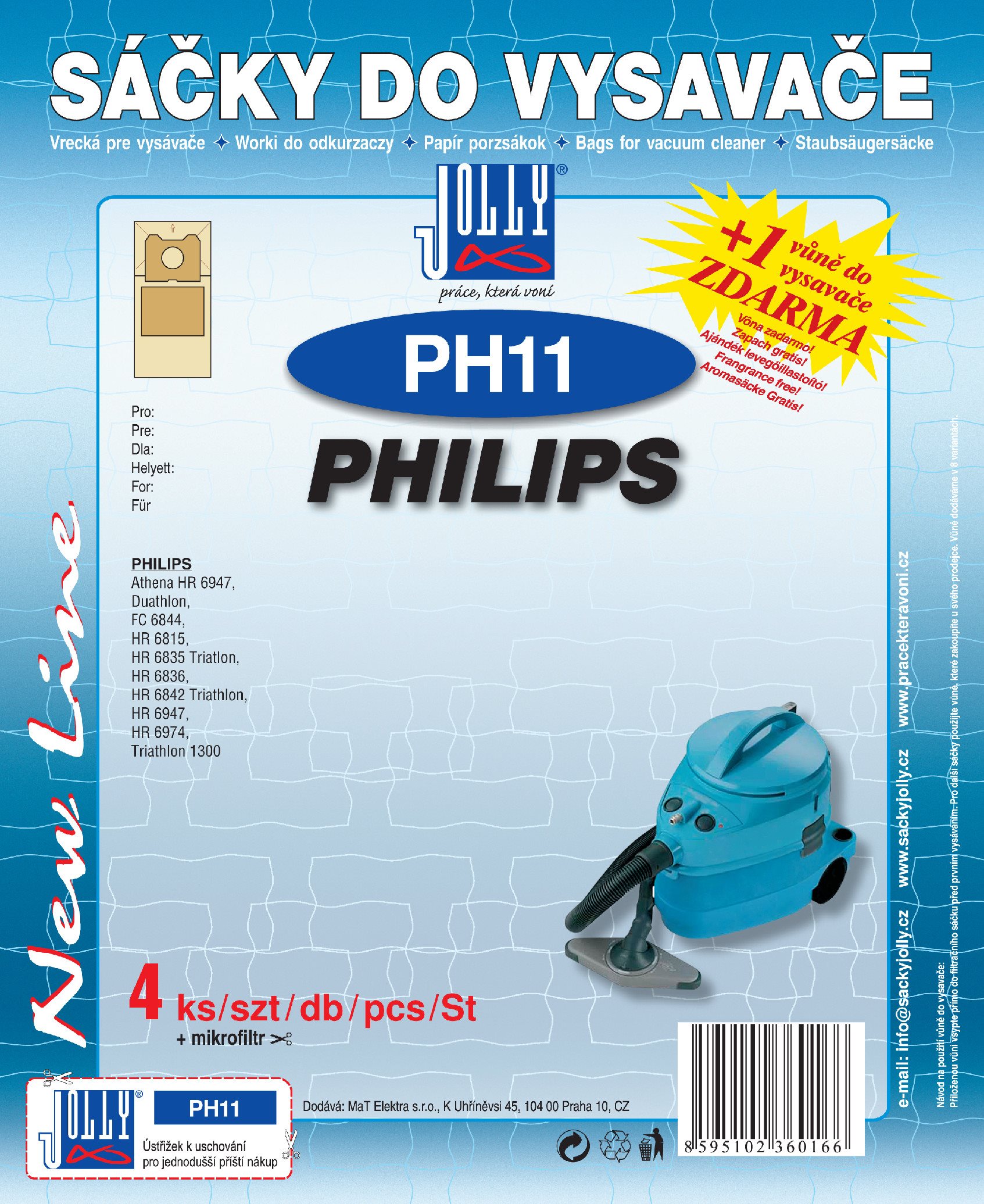 Sáčky do vysavače PH11