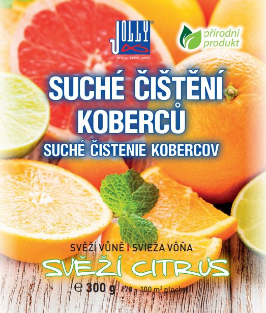 Jolly Suché číštění koberců - Svěží citrus