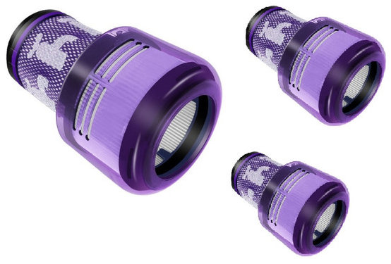 Jolly 3 × HF 34 - Hepa filtr pro vysavače Dyson V12 Slim Detect Absolute - omyvatelný