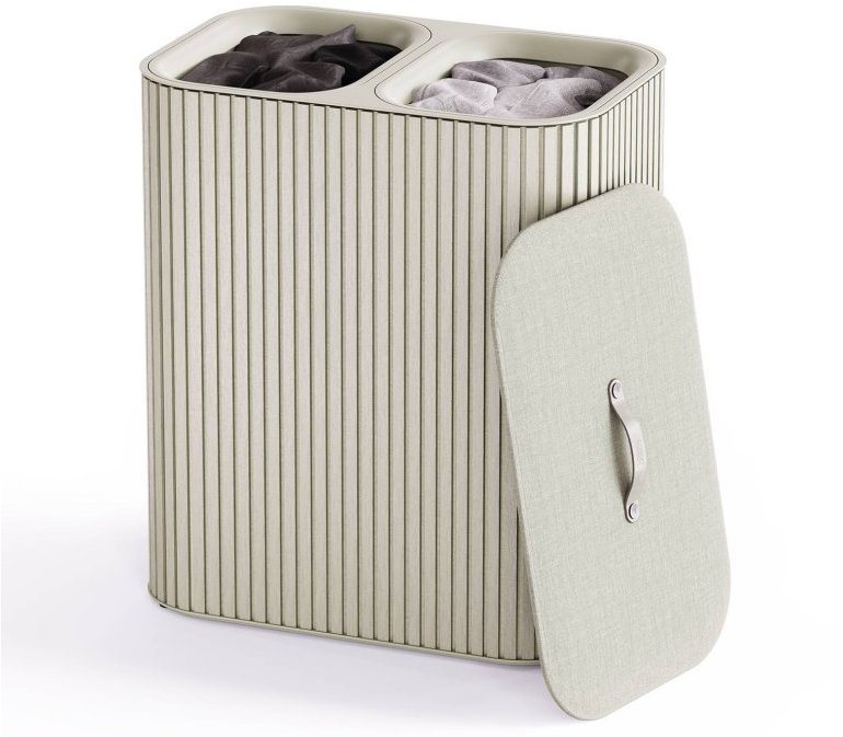 Joseph Joseph Tota Luxe, bambus, 90 l, ecru