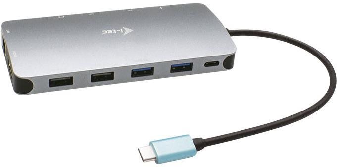 i-tec USB-C Metal Nano 3x Display Docking Station, Power Delivery 100W