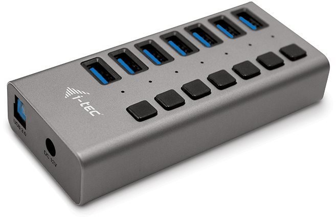 i-tec USB 3.0 Charging HUB 7port + napájecí adaptér 36 W