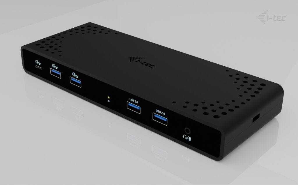 i-tec Universal Dual 4K Display Docking Station, PD 85W