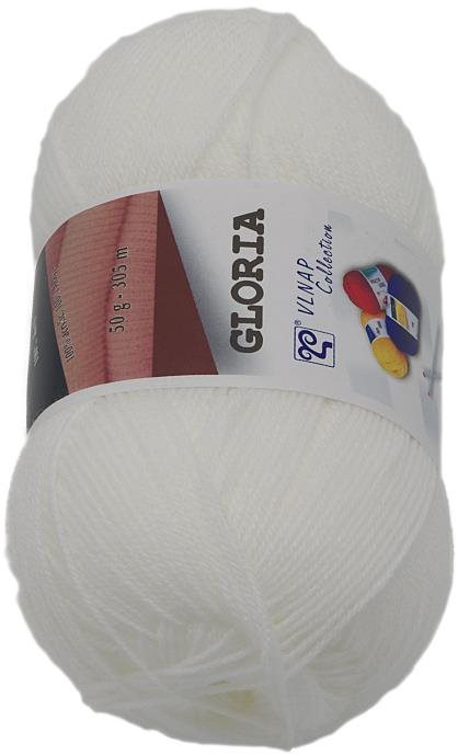 Gloria 50g - 57076 bílá