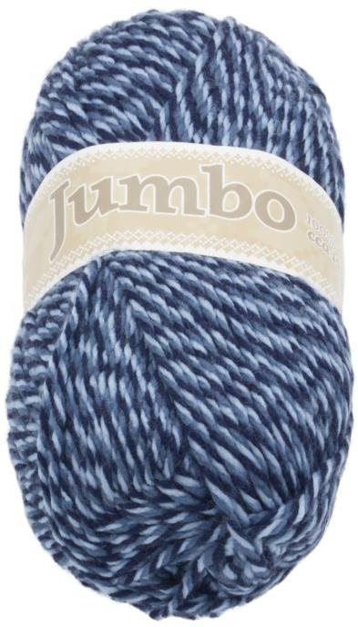 Jumbo 100g - 917+912+919 modrý melír