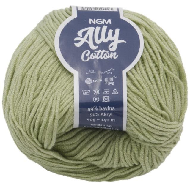 Ally cotton 50g - 019 sv.zelená