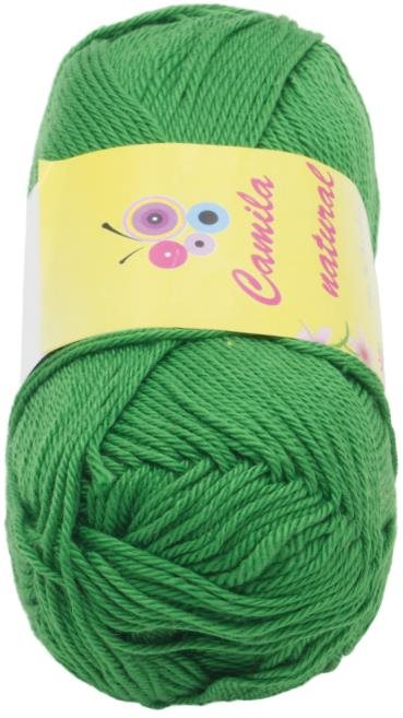 Camilla natural 50g - 147 tm.zelená