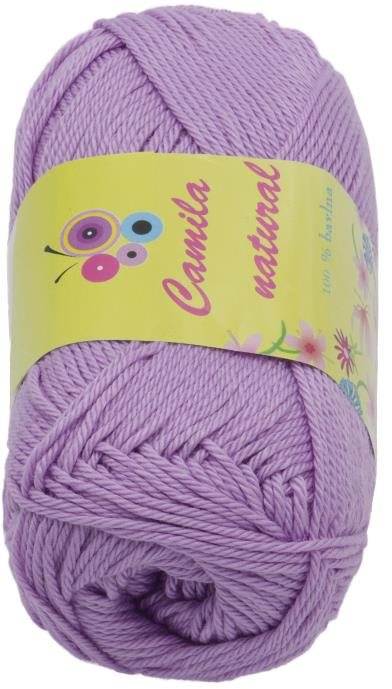 Camilla natural 50g - 61 sv.fialová