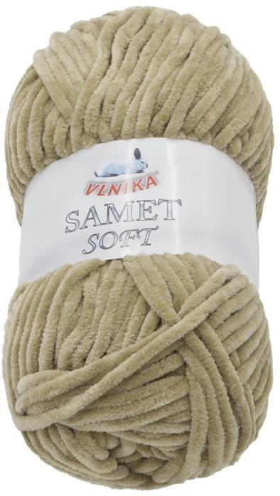 VLNIKA Samet Soft 100 g - 258 šedobéžová
