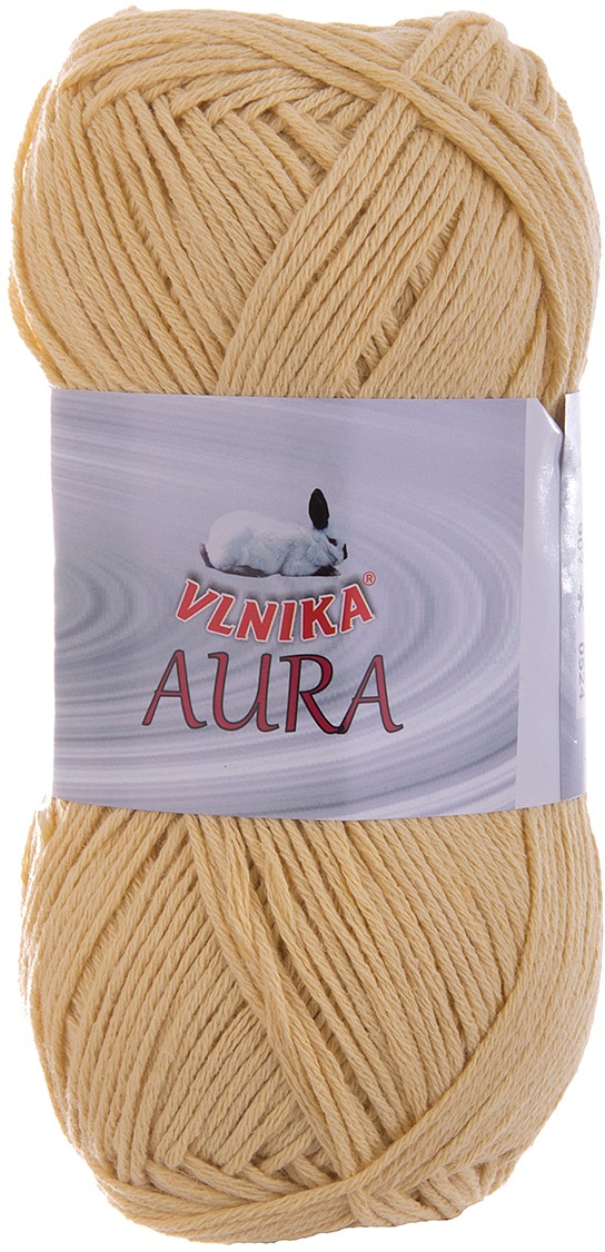 VLNIKA Příze Aura 100 g - 902 vanilková