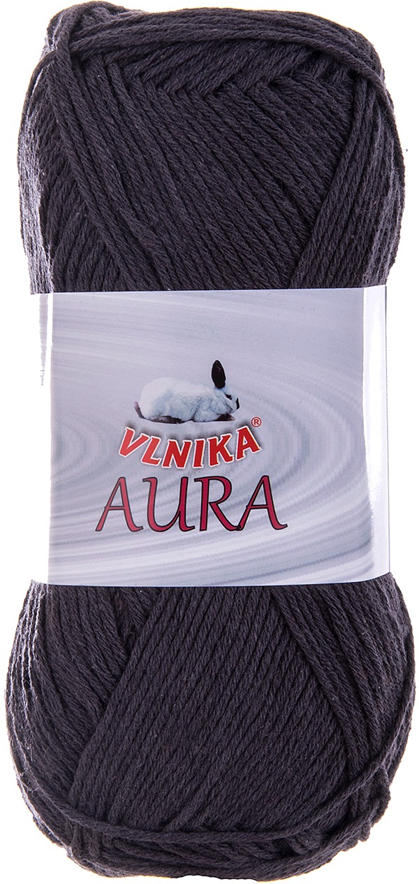 VLNIKA Příze Aura 100 g - 906 černá