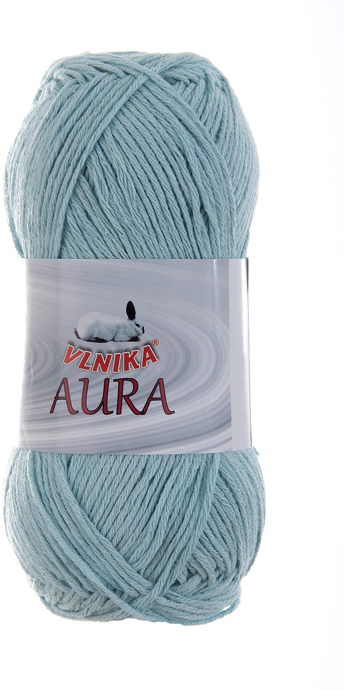 VLNIKA Příze Aura 100 g - 909 světle modrá