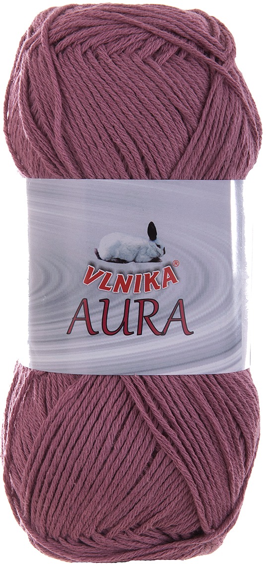 VLNIKA Příze Aura 100 g - 910 burgundy