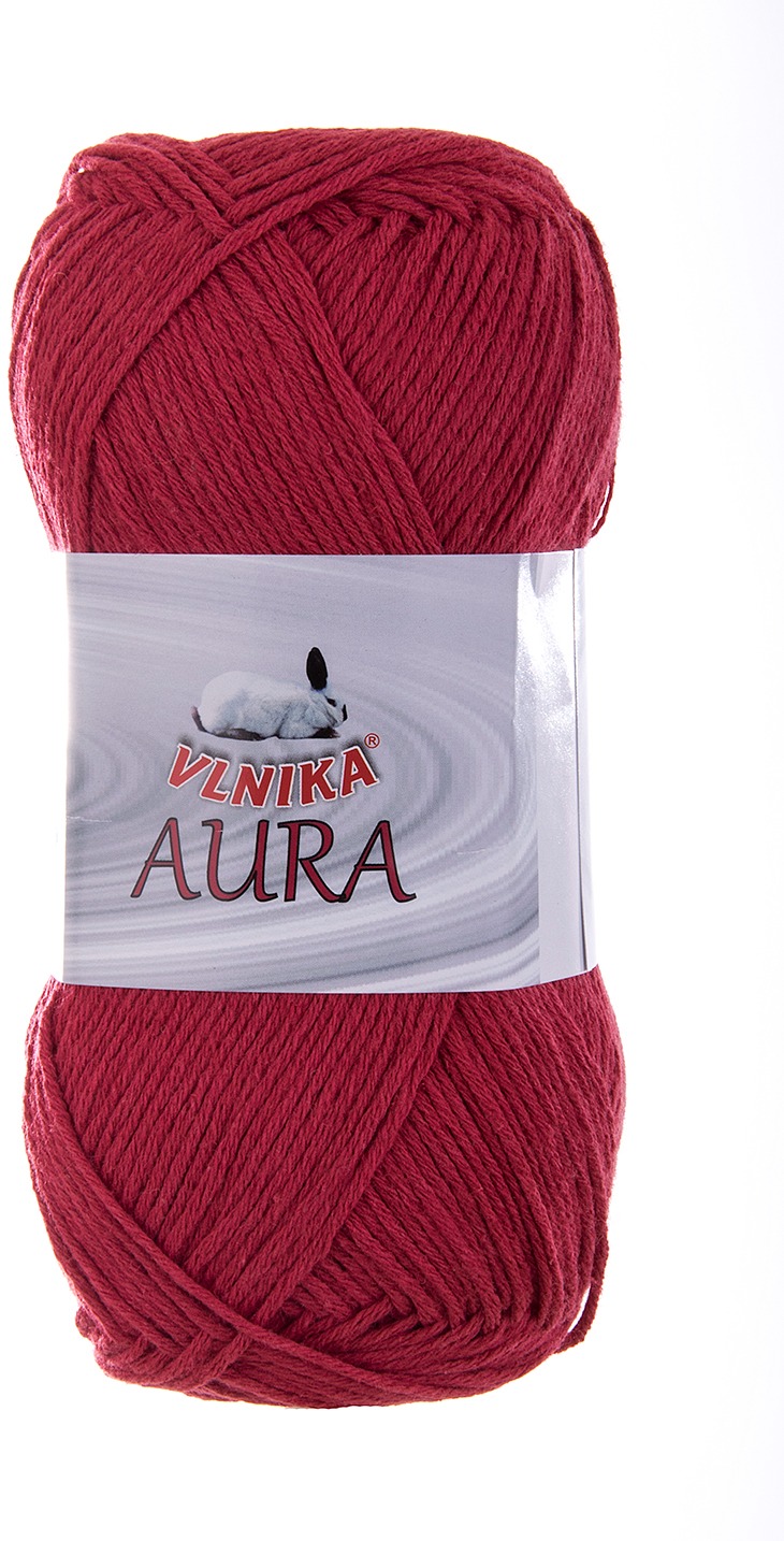 VLNIKA Příze Aura 100 g - 911 červená