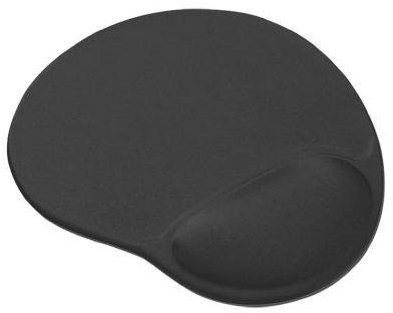 Trust BIGFOOT Gel Mousepad Black - černá, dokonalá podložka pro myš