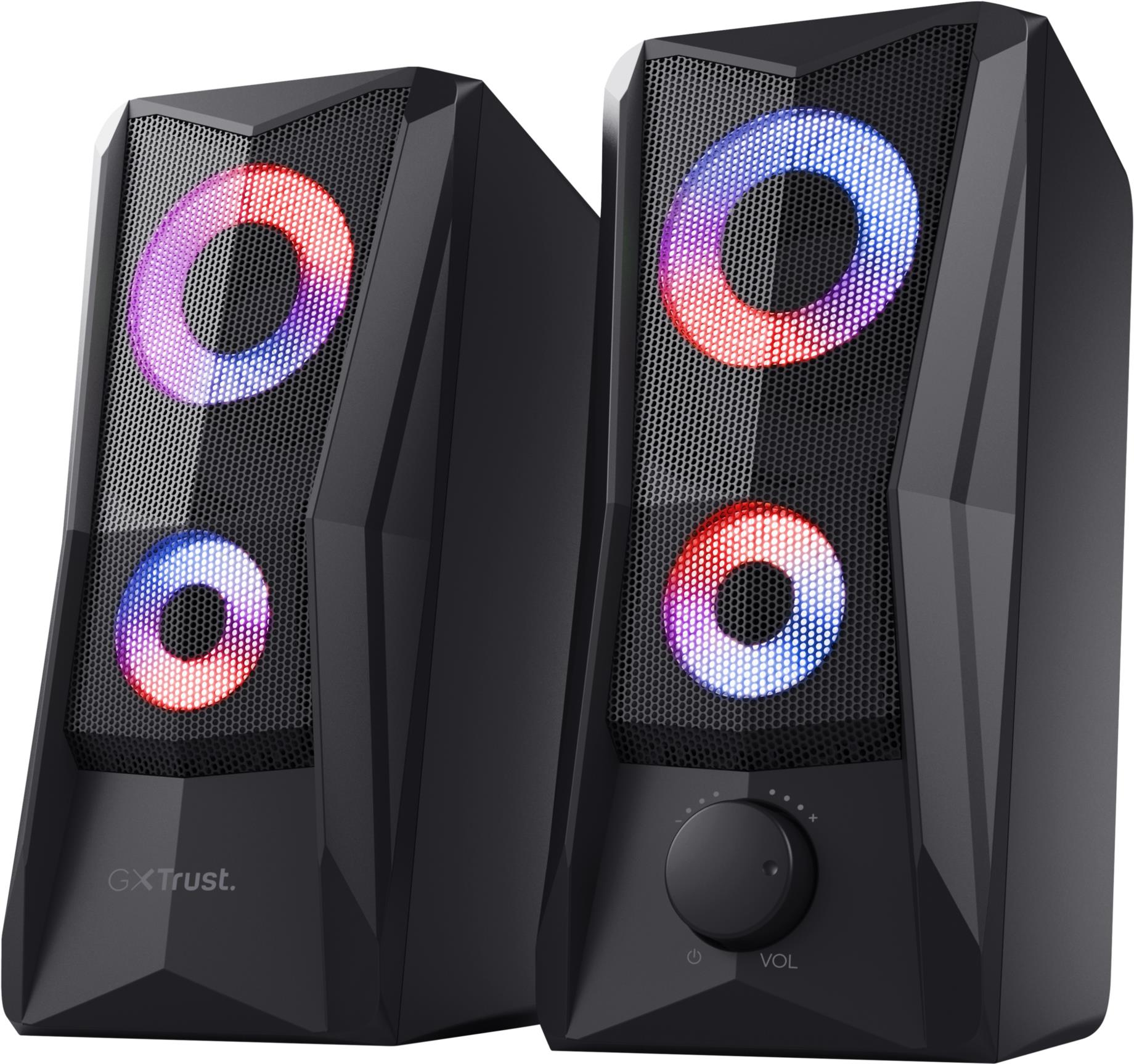 Trust GXT606B JAVV RGB Speaker Set Black - černá