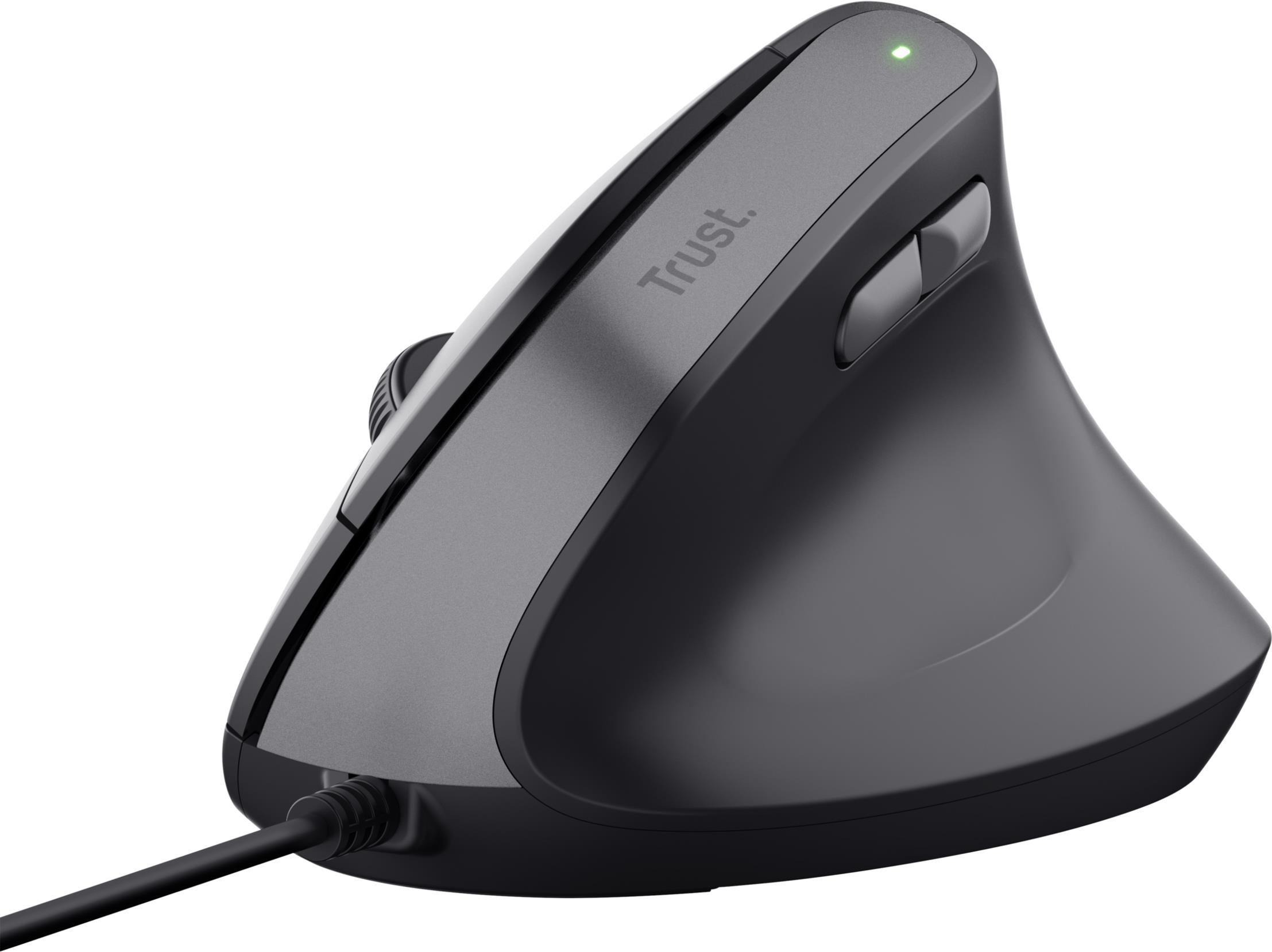 Trust BAYO II Ergonomic Mouse Black - černá myš