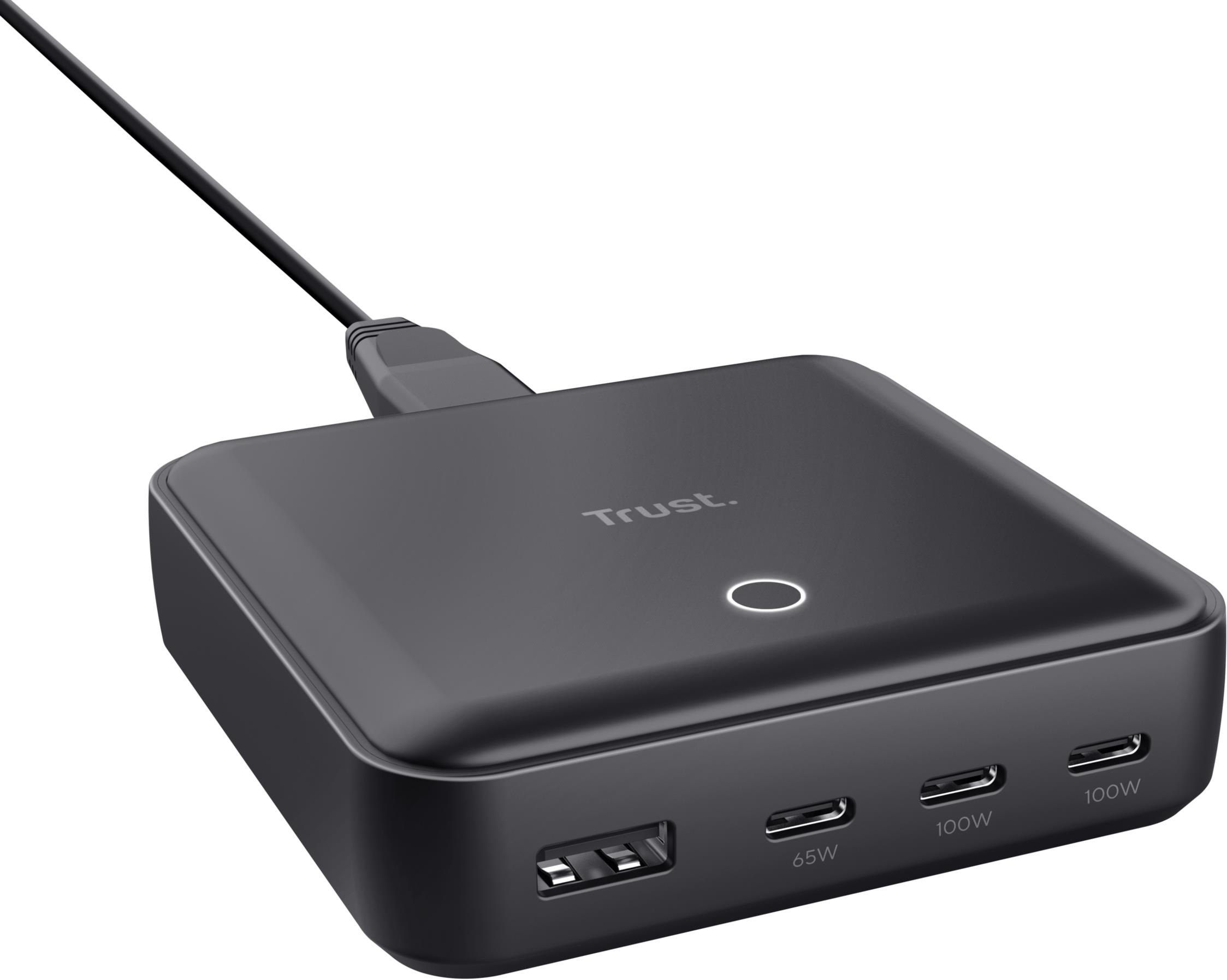 Trust MAXO 100W 4-Port Desktop Charger