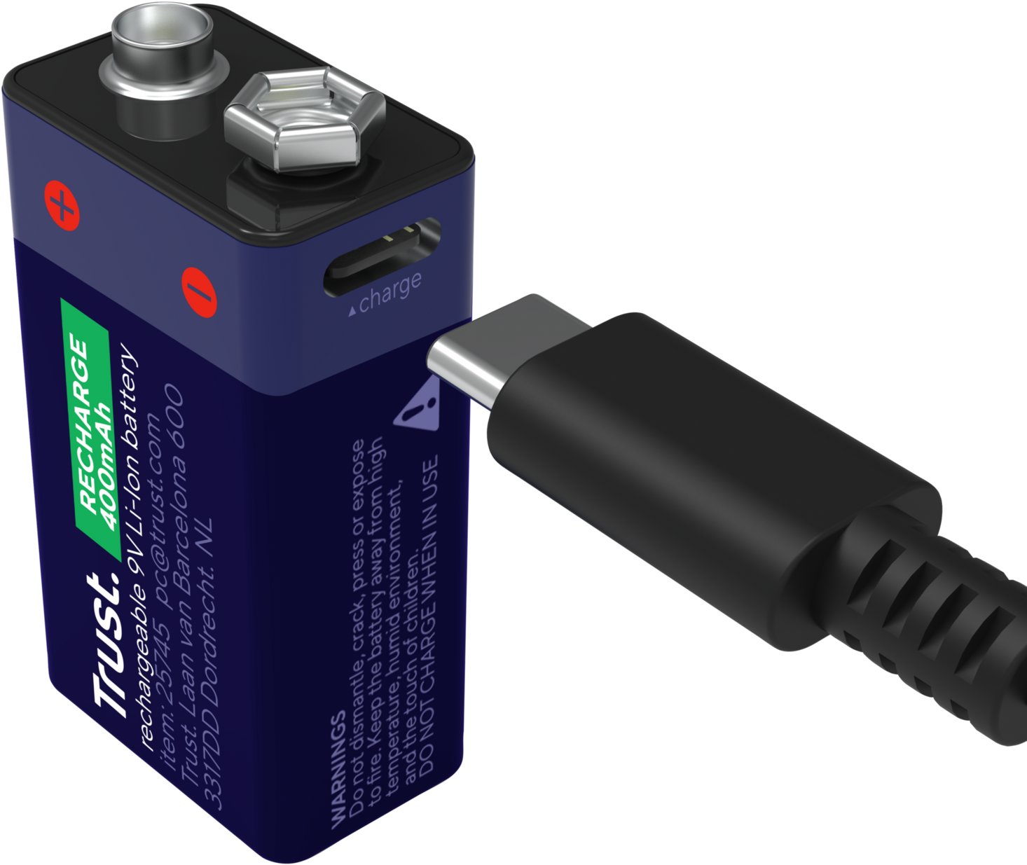 Trust USB-C FAST CHARGING 9V Li-ion
