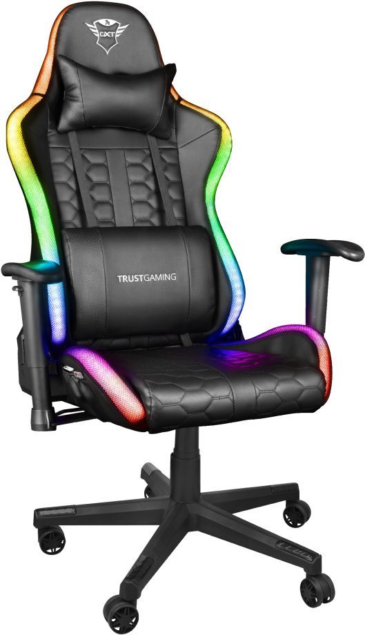 Herní židle Trust GXT716 RIZZA s RGB LED osvětlením