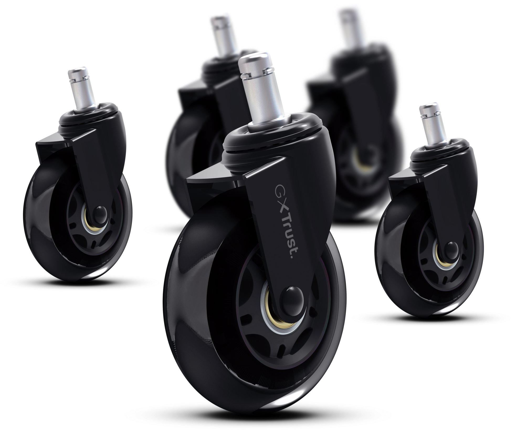 Kolečka Trust GXT702 GEL WHEEL pro kancelářský nábytek