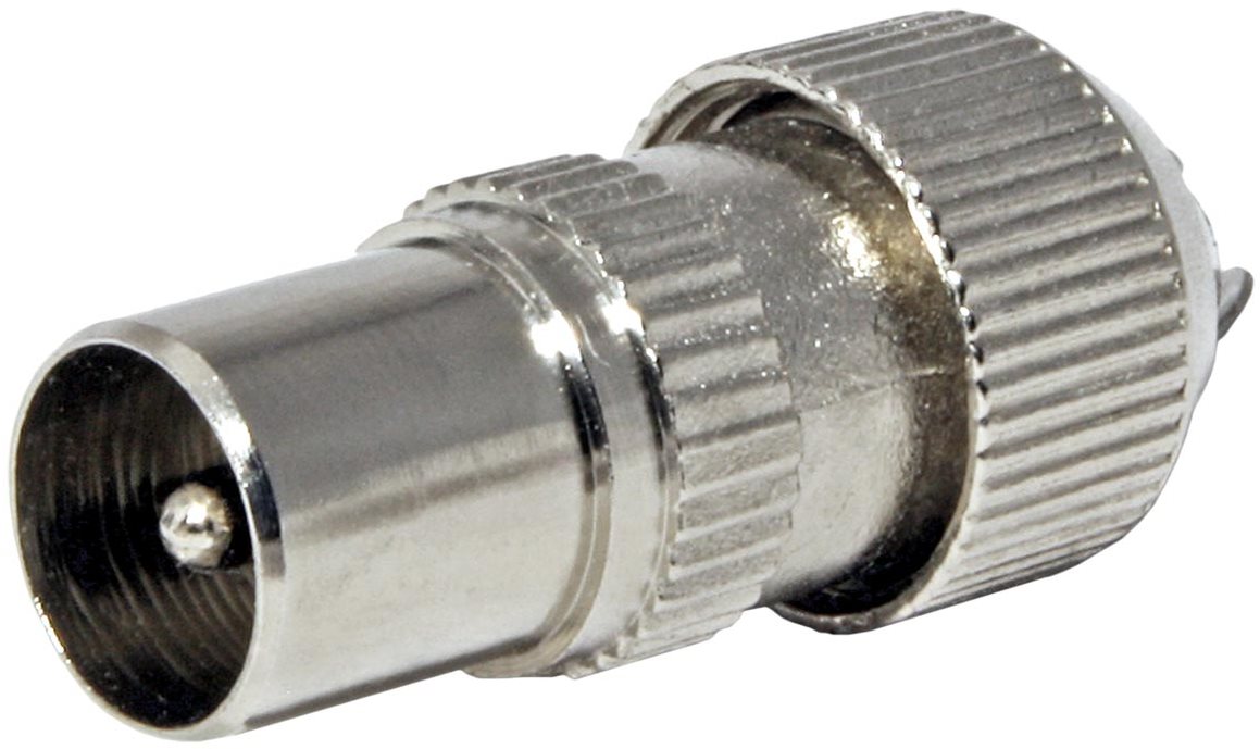 OEM Anténní konektor 75 Ohm PAL(M), IEC169-2, šroubovací, kovový