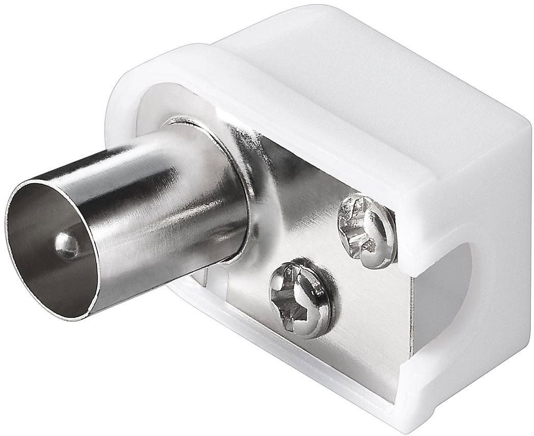 OEM Anténní konektor 75 Ohm PAL(M), IEC169-2, šroubovací, lomený