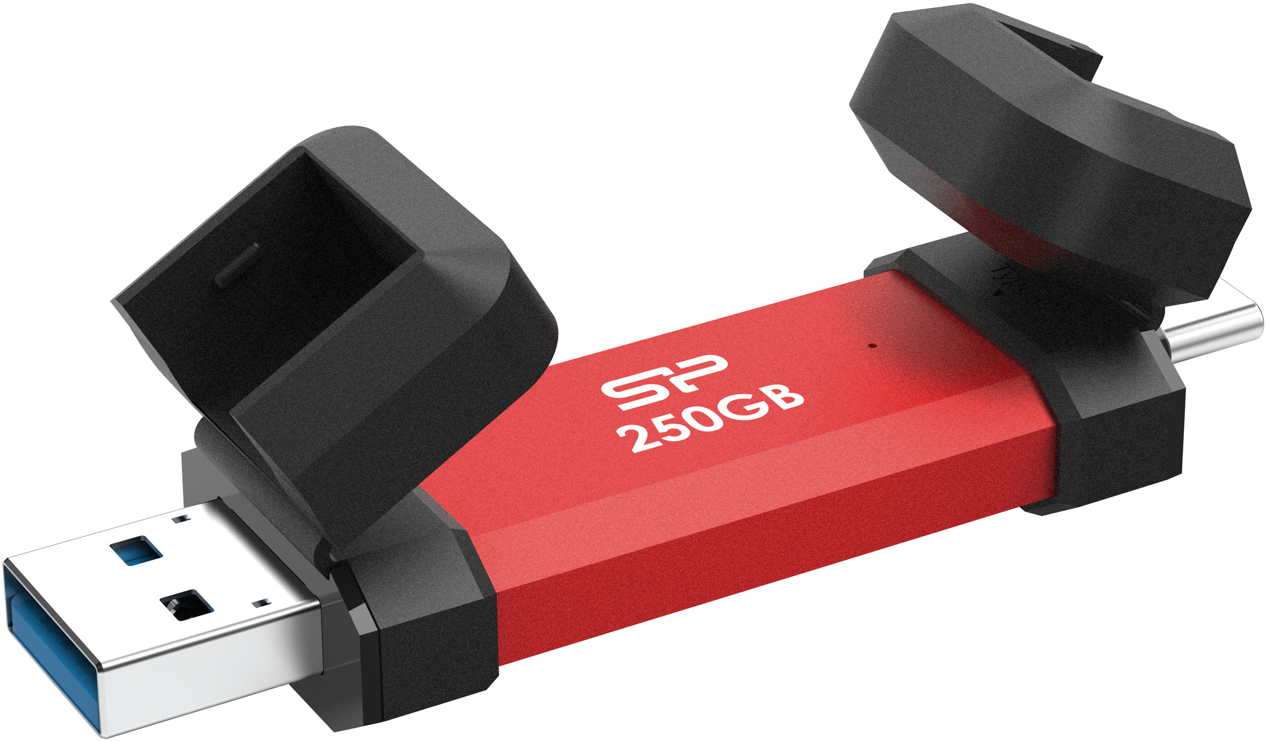 Silicon Power DS72 250GB, červený