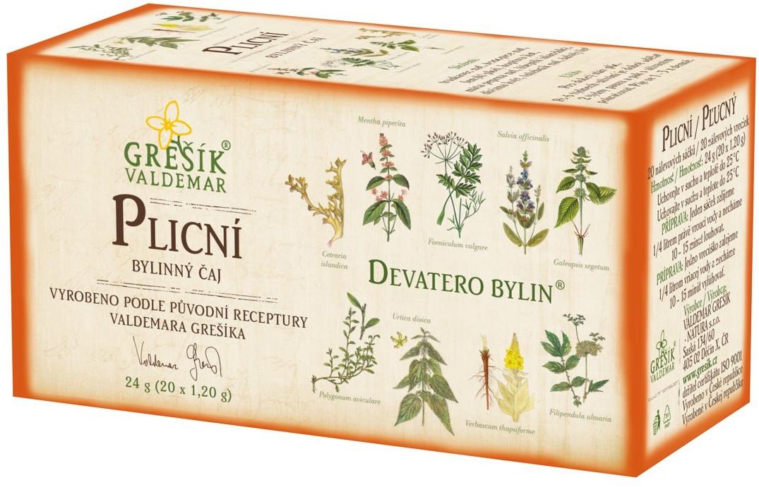 Grešík Valdemar Plicní 20 n.s. Devatero bylin