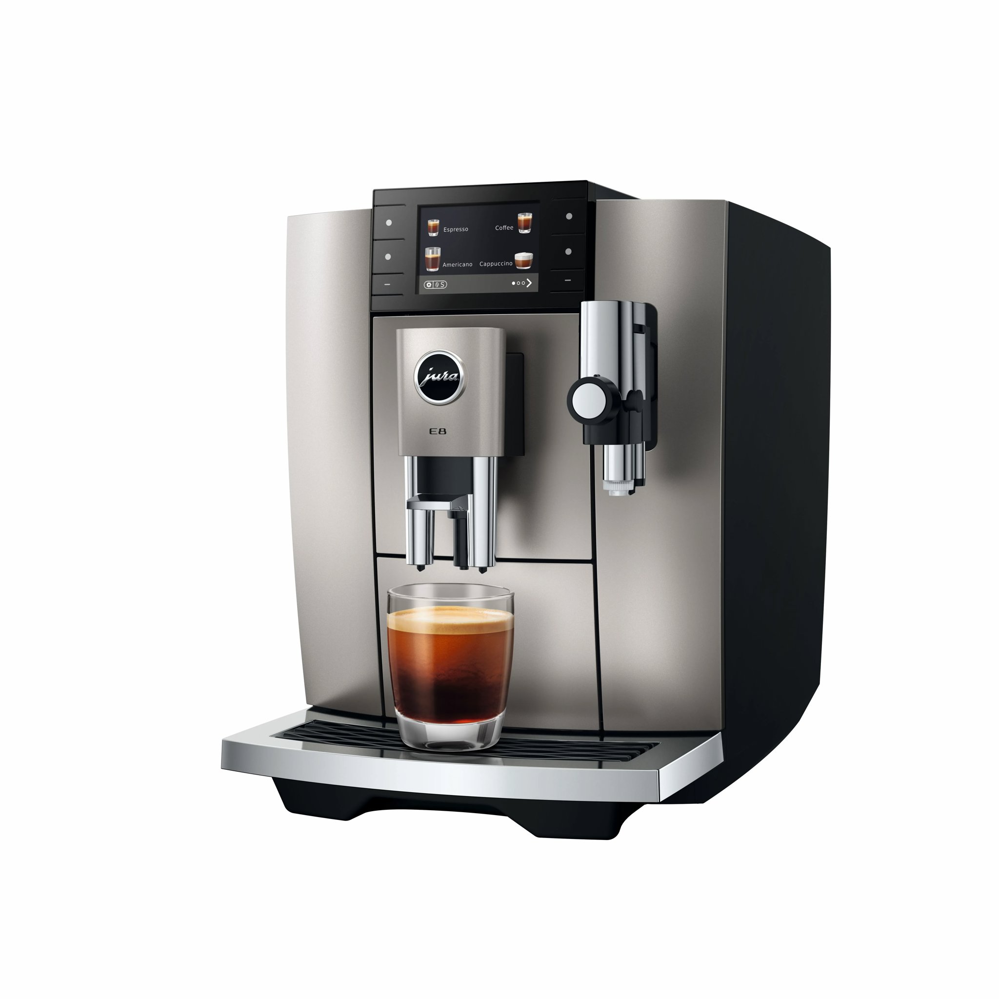 JURA E8 Midnight Silver ED