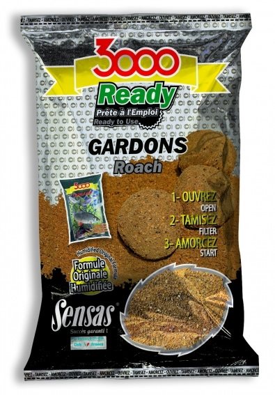 Sensas 3000 Ready Gardons (Plotice) 1,25kg