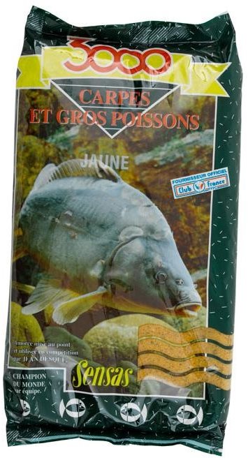 Sensas 3000 Carpes Jaune 1kg