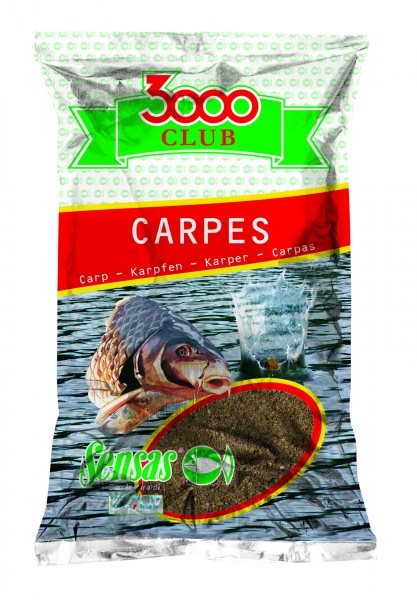 Sensas 3000 Club Carpes Rouge (Kapr-červená) 1kg