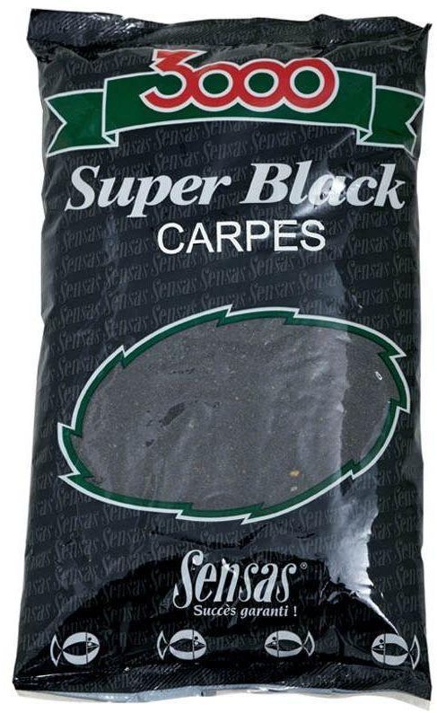 Sensas 3000 Super Black Carpes 1kg