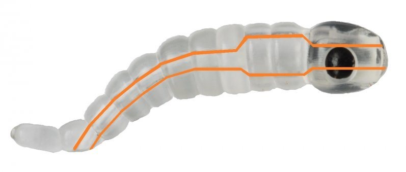 Carp´R´Us Mouthsnagger Shorty Průhledné 8ks